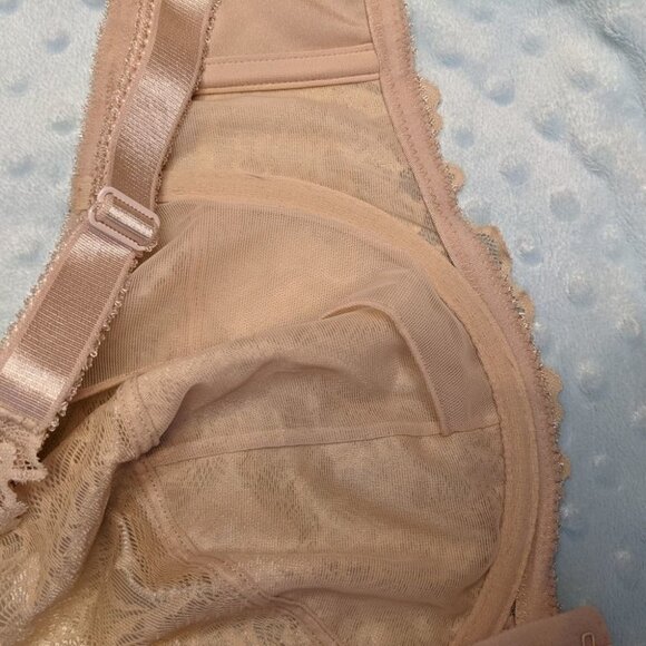 Deesse 42 DD bra lace tan nude natural color B025 - Picture 9 of 11